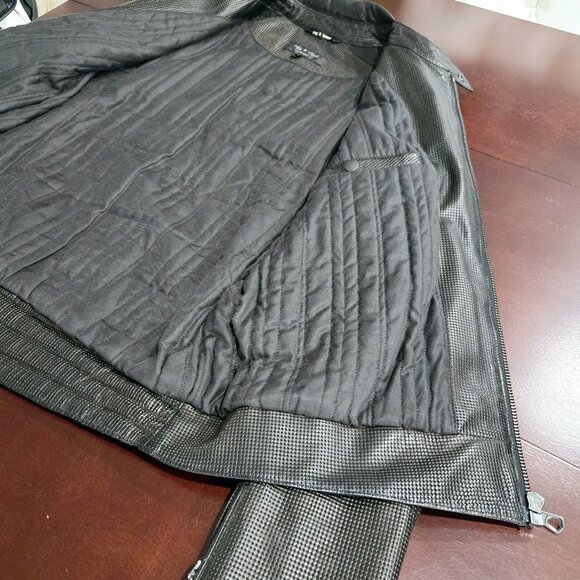 Rag & Bone Quilted Leather Biker Jacket - Picture 15 of 16